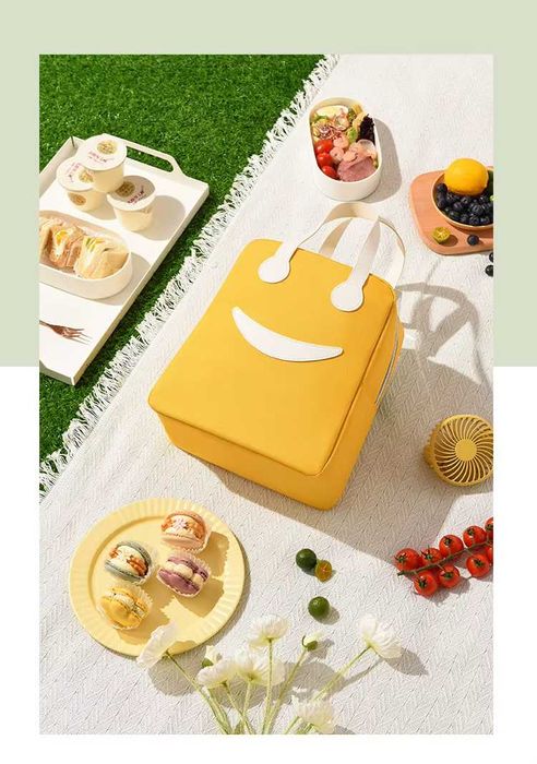 Torba śniadaniowa piknikowa turystyczna na lunch do pracy lunch box