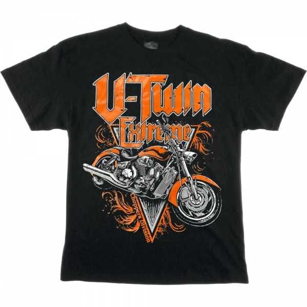 Koszulka T-shirt z motywem motocyklowym chopper motocykl na prezent