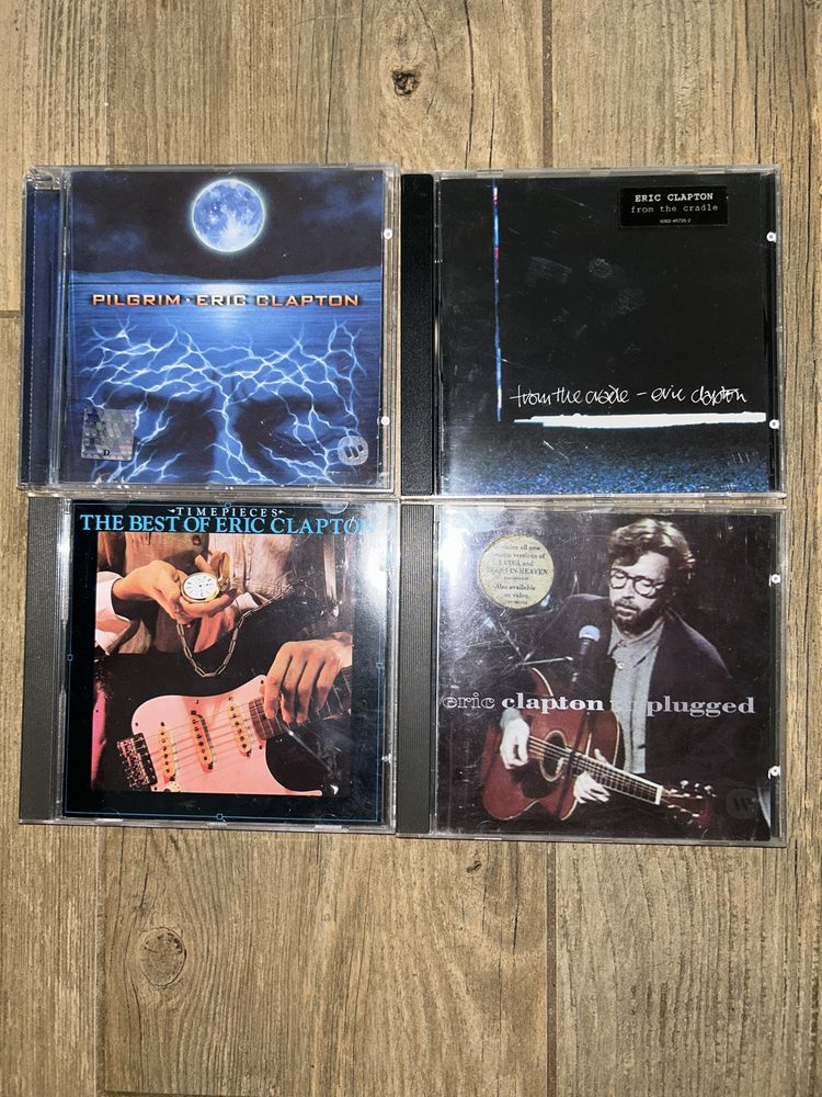 Eric Clapton 4 płyty CD oryginalne stan bdb cena za komplet