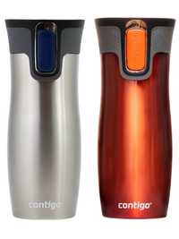 Kubek termiczny Contigo West Loop 2.0 - STAINLESS STEEL - TANGERINE