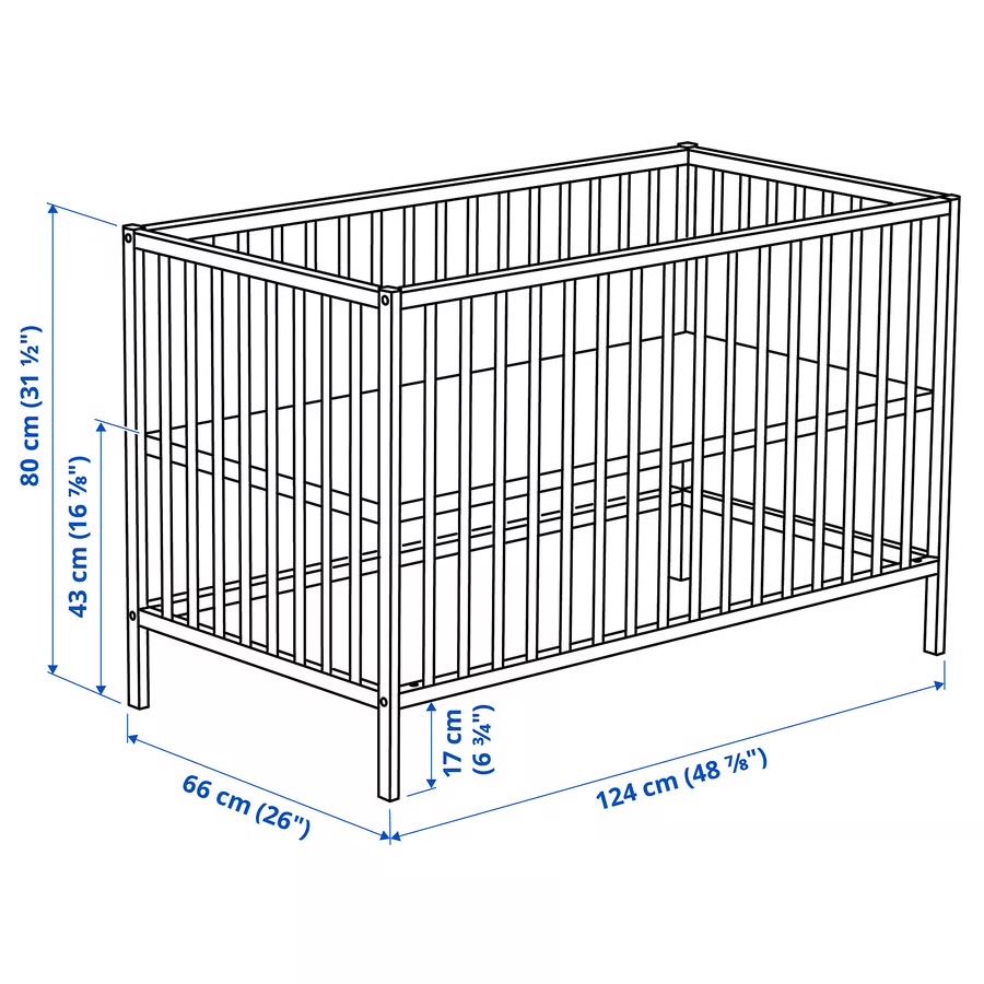 Łóżeczko IKEA Sniglar