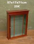 Expositor de parede retro vintage
