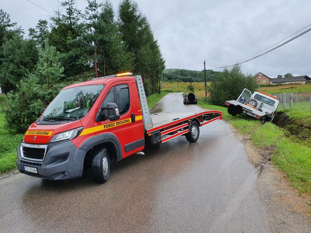 Pomoc Drogowa Gołcza Laweta Holowanie Transport Autolaweta SZYBKO