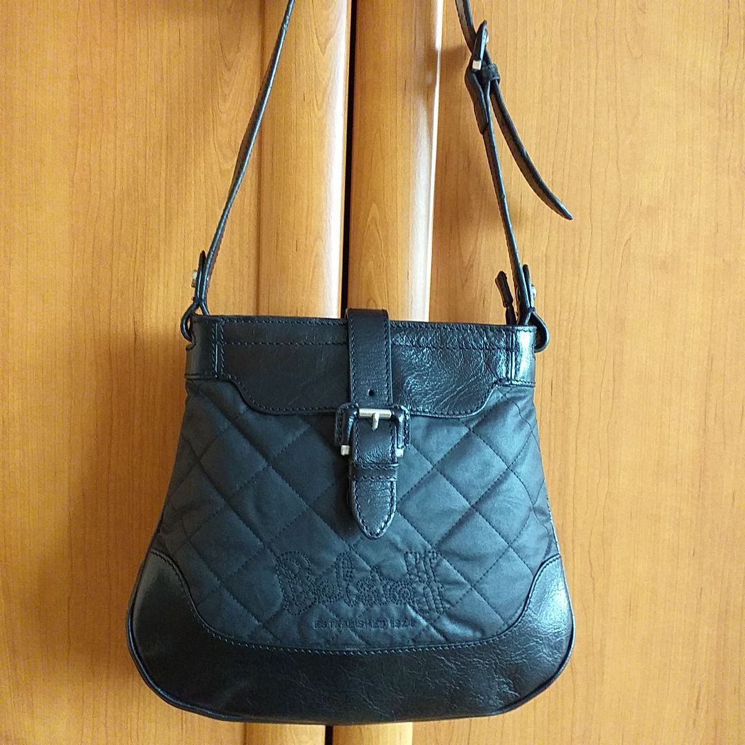 Belstaff oryginalna skóra materiał torebka listonoszka crossbody worek