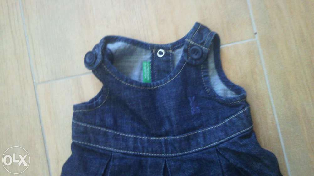 Vestido Benetton 3-6 meses