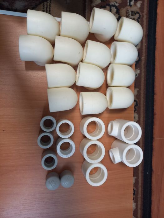 Остатки фитингов PPR для пайки труб