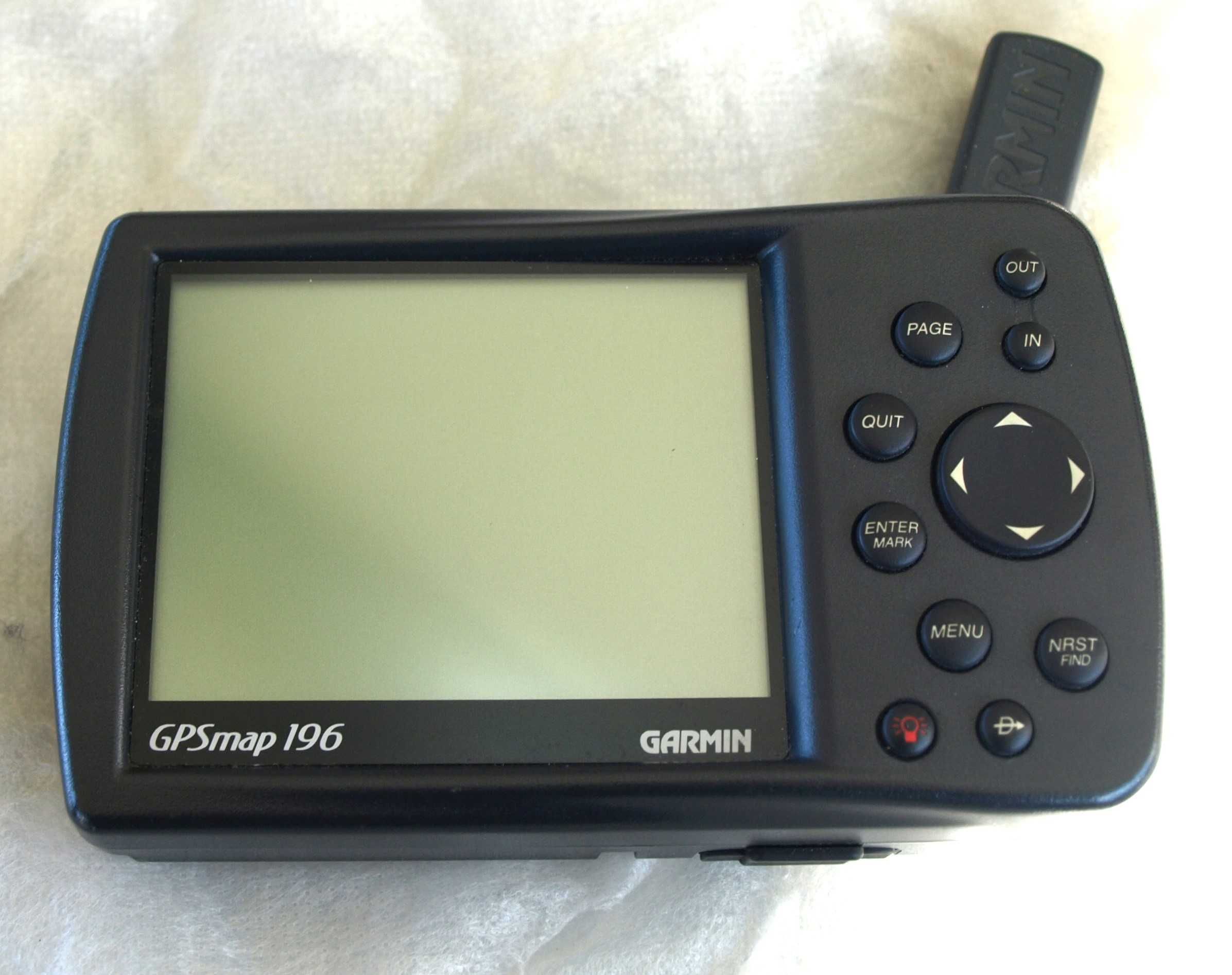 GARMIN GPSmap 196 para aviação