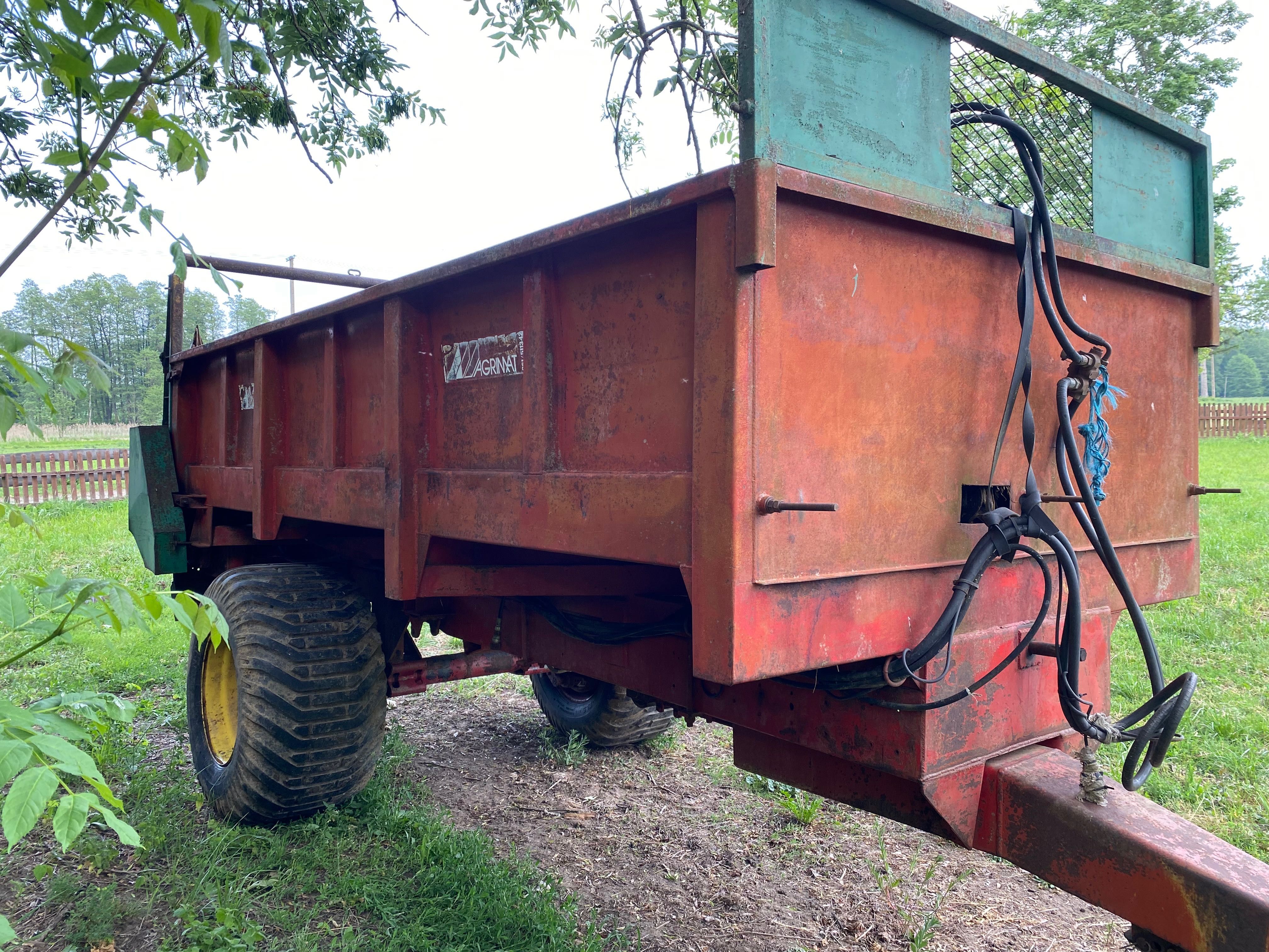 Rozrzutnik obornika Agrimat 9t