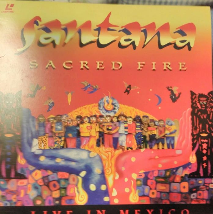 Santana Sacred Fire Laser Disc