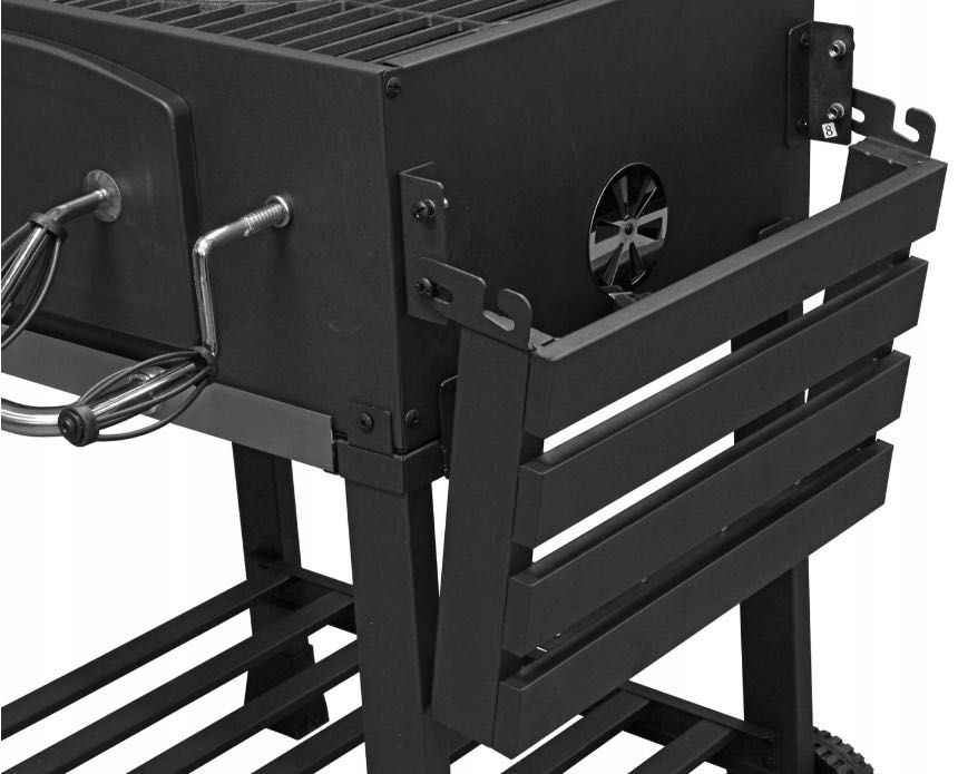 Grill Gril żeliwny węglowy Activa duży regulowany 42 x 57,5 cm