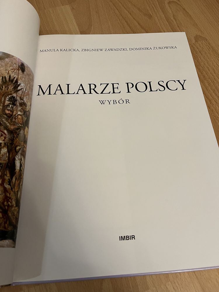 książka Malarze Polscy Wybór Manula Kalicka