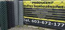 Siatka ogrodzeniowa.PRODUCENT.