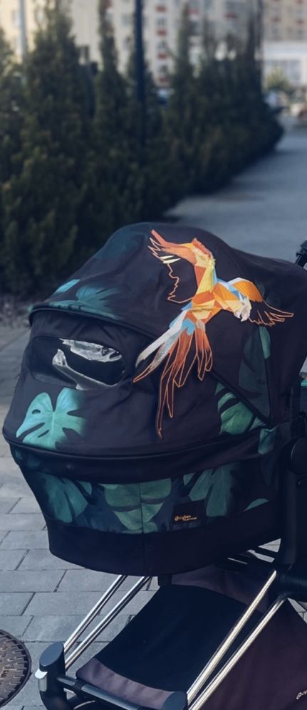 Коляска Cybex Priam birds of paradise