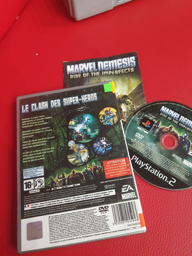 Gra gry ps2 playstation 2 Marvel Nemesis Rise of the Imperfects