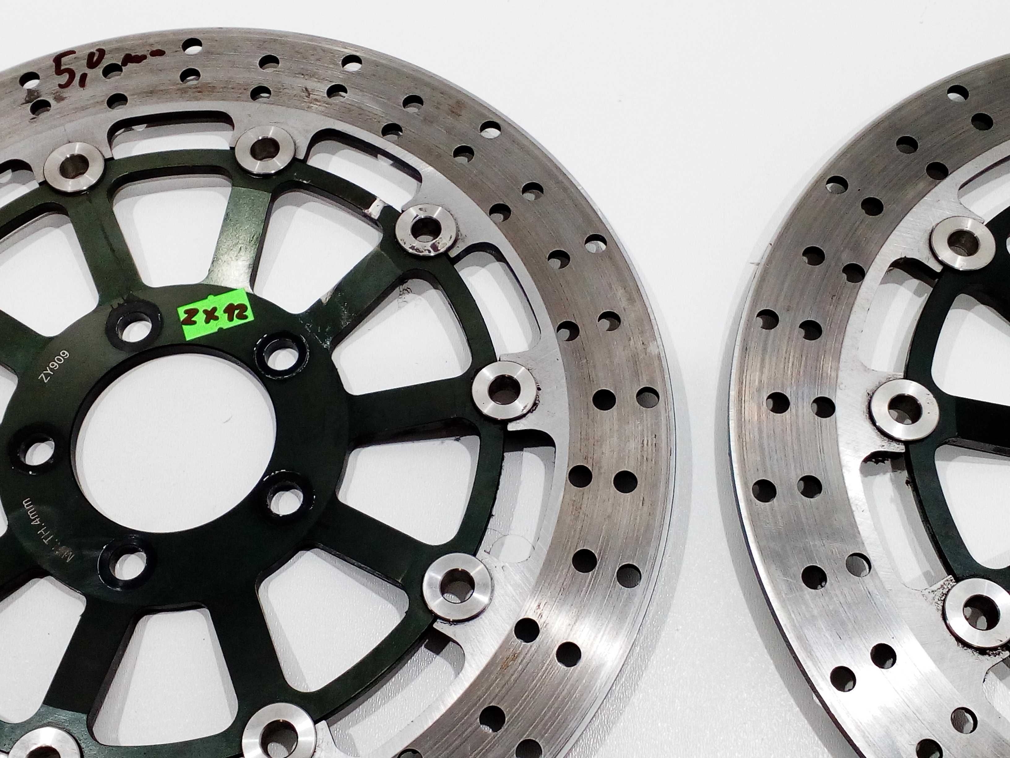 Kawasaki zx 12R , ZX12R , ZX-12 tarcze hamulcowe przód 5mm