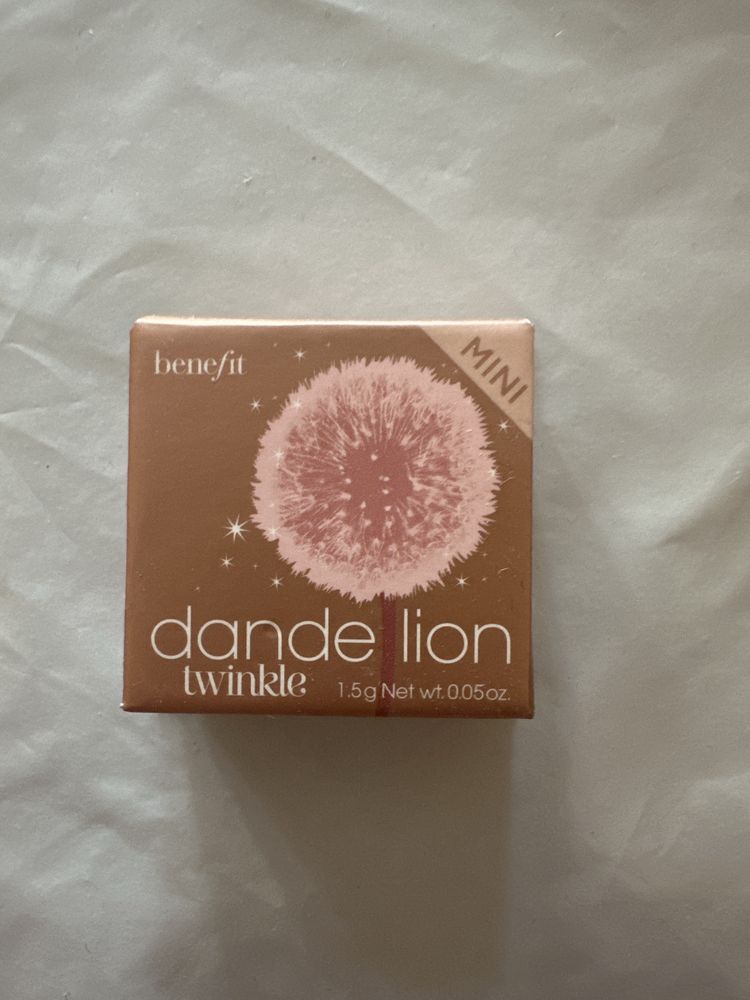 Benefit dandelion twinkle mini roz do policzkow