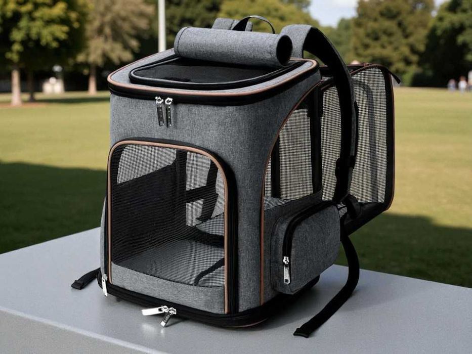 Plecak Transporter dla kota/psa – Rozkładany, design premium, NOWY