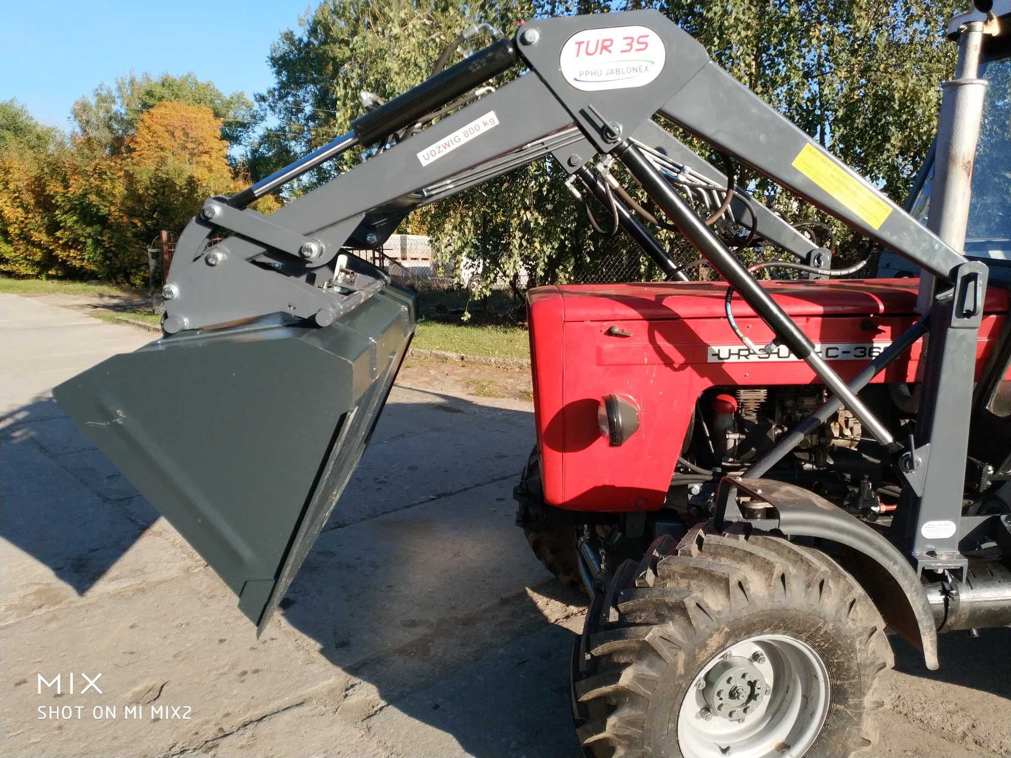 Ładowacz czołowy, Tur 3S firmy "JX" C360 C330 Jablonex