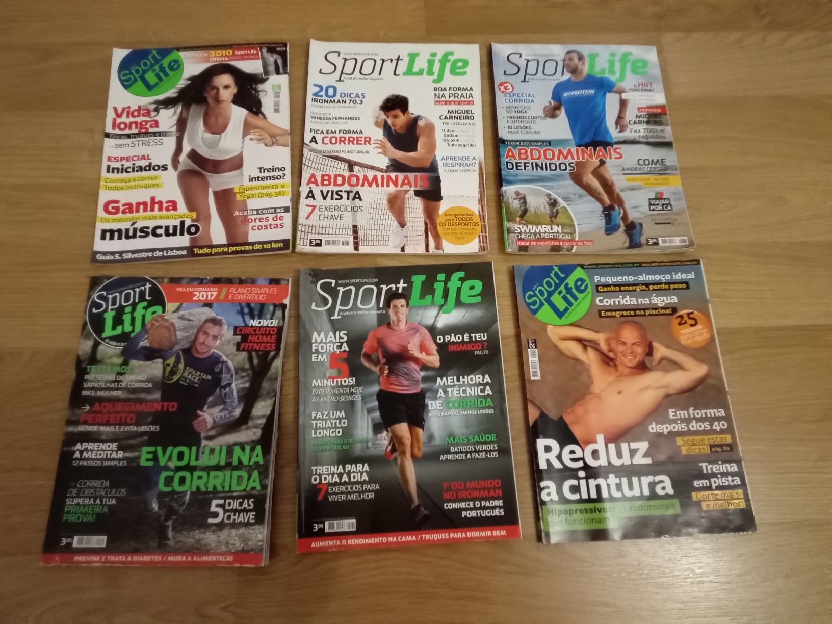 16 Revistas Men's Health + 6 Revistas Sport Life