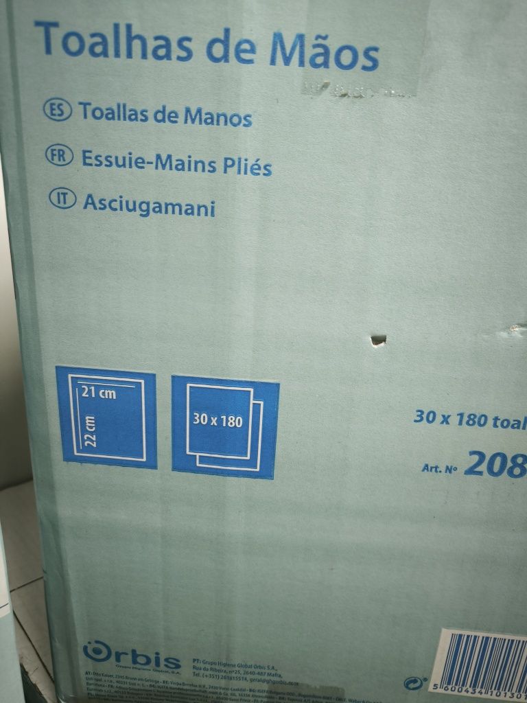 Papel toalha Zig zag