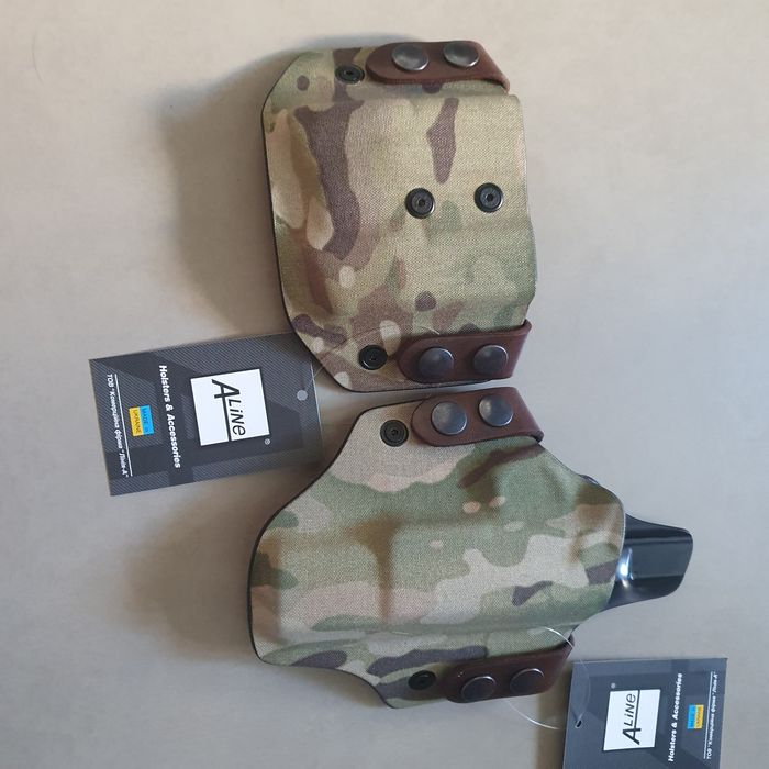 Кобура поясная быстросьемная пластиковаяA-line для ПМ, Форт 12, 17, 14