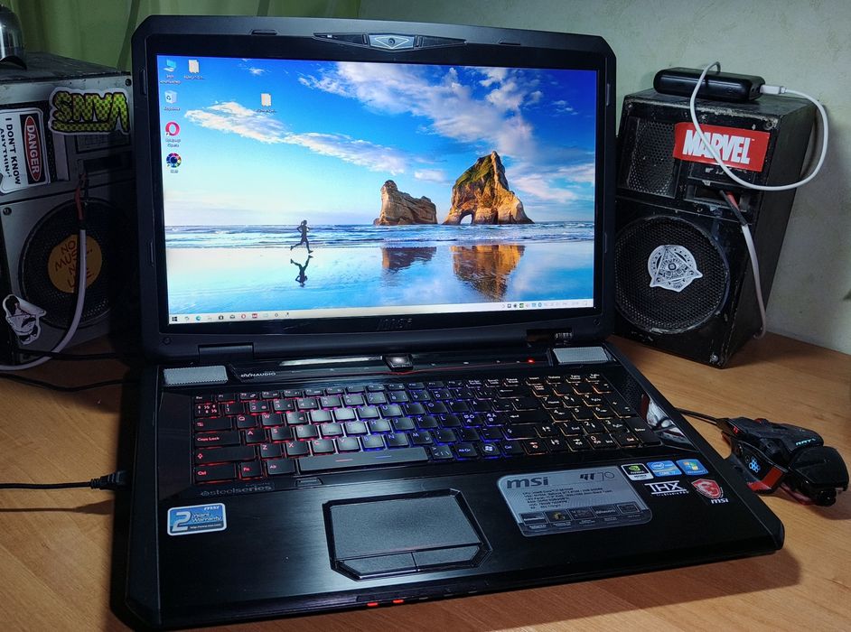 Игровой ноут Msi Gt70 i7,видео4Гб,Ssd+hdd