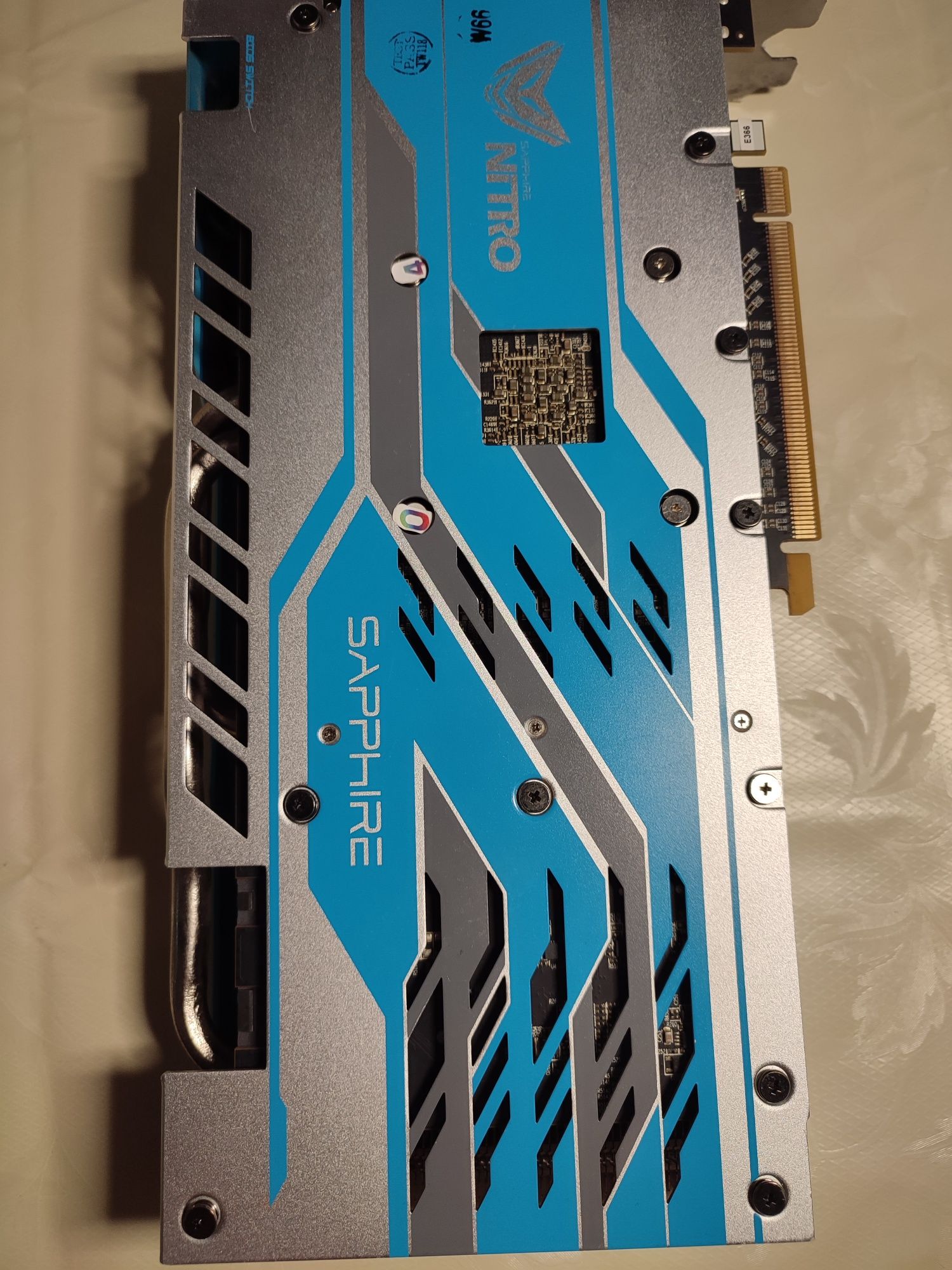 Видеокарта Radeon Sapphire Rx 570 8Gb GME Nitro+
Карта по