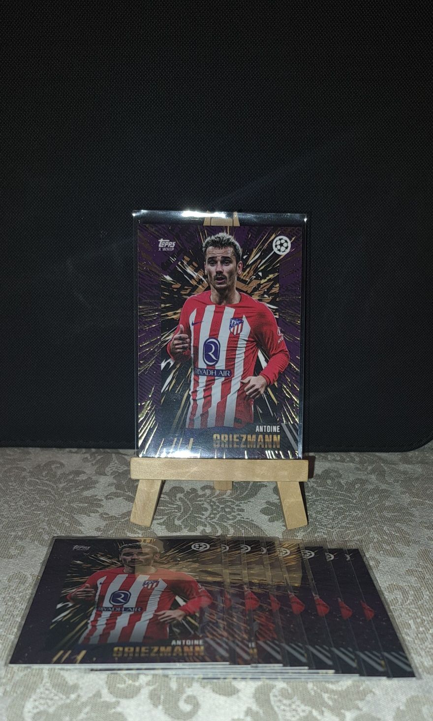 Cartas futebol topps