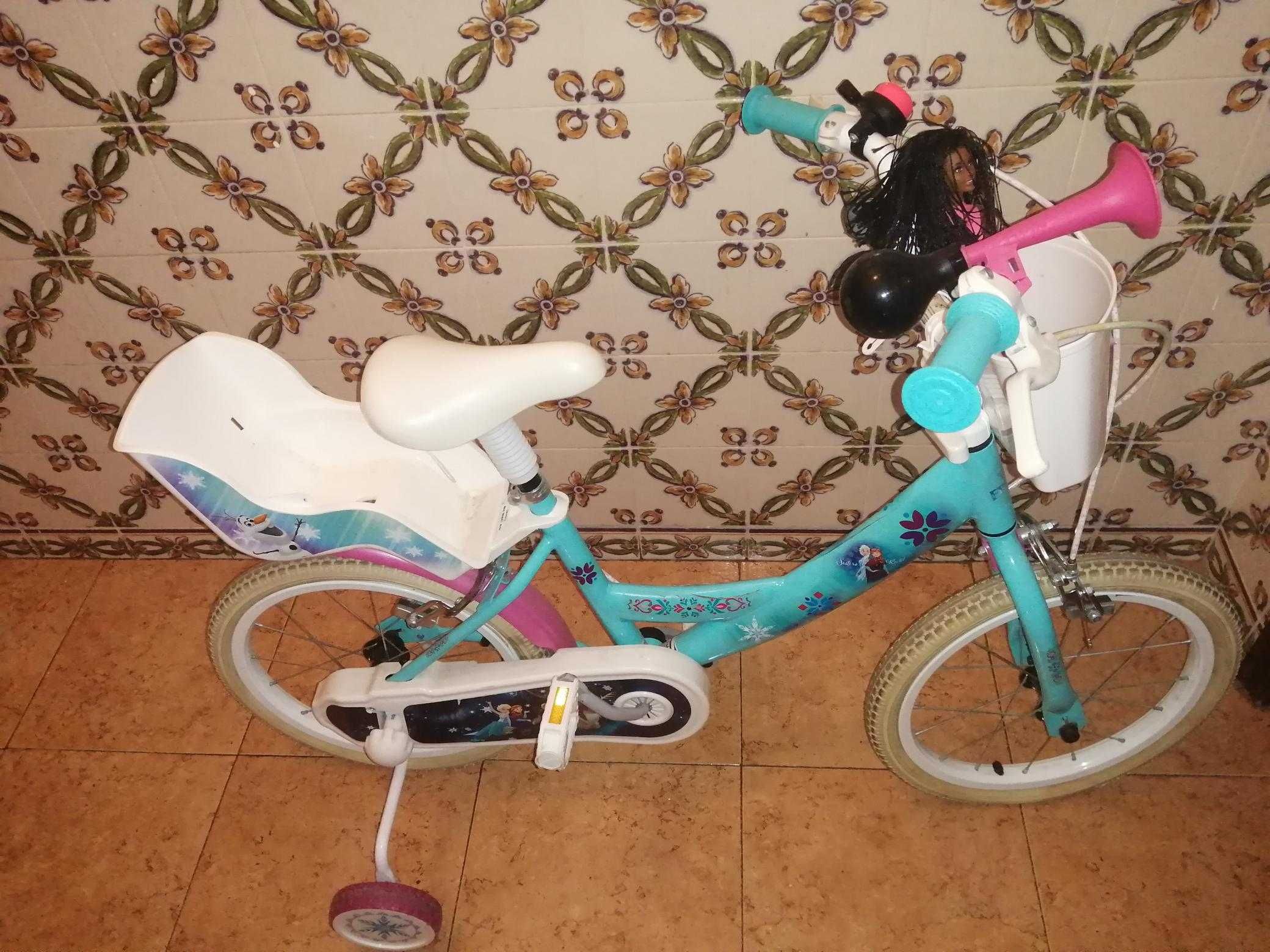 bicicleta disney frozen