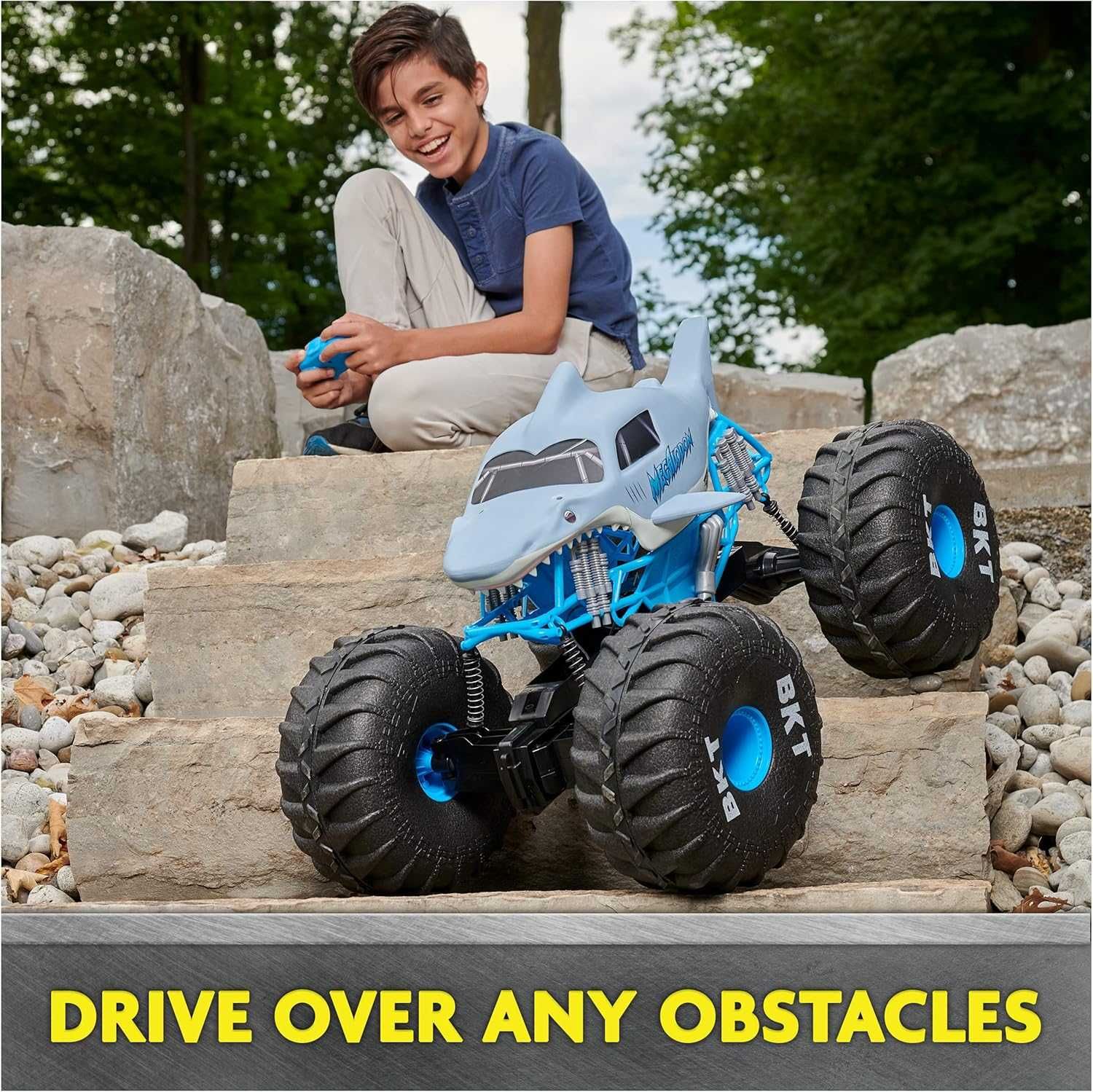 Monster Jam zdalnie sterowany Monster Truck Mega Megalodon skala 1:6