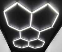 Oświetlenie LED hexagon NOWY