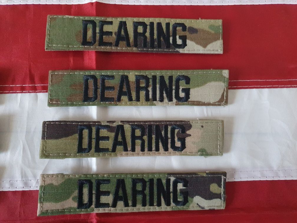 Name tape Us Army/usaf/multicam-ocp