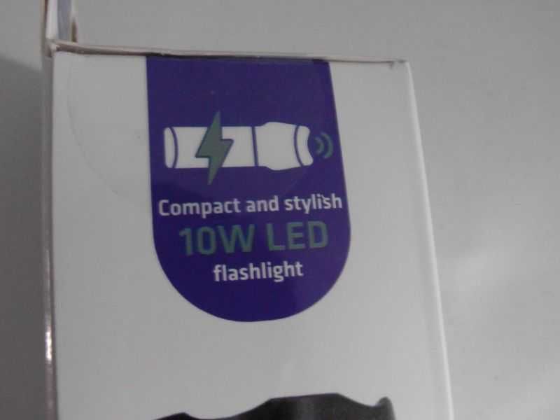Latarka LED z funkcją Power Banku 10 Watt