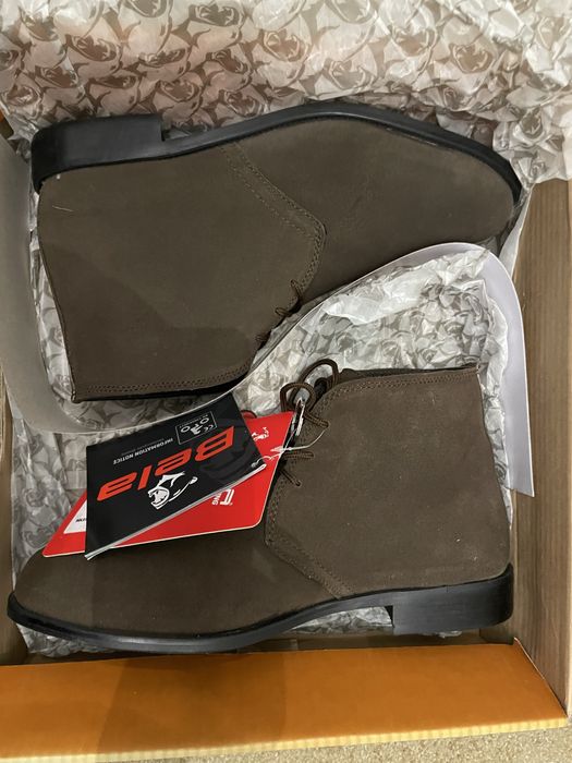 Botas novas pele moto com protecções N.43