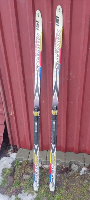 Narty biegówki prawie nowe