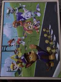 Drewniane puzzle Paw Patrol Nickelodeon 72 elementy