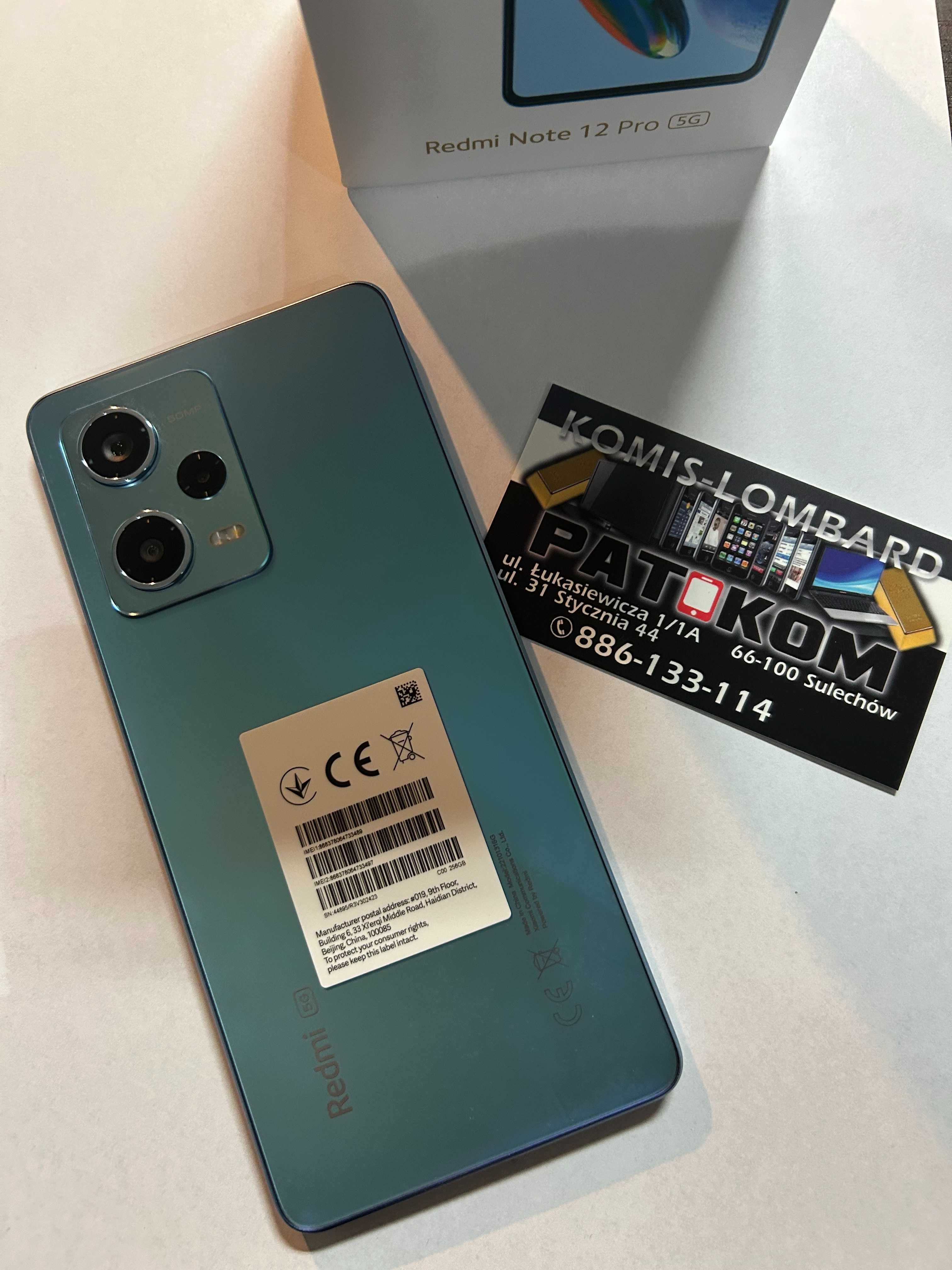 Xiomi Redmi Note 12 Pro + 5G/256 Gb / Nieużywany/ ***PAT KOM***