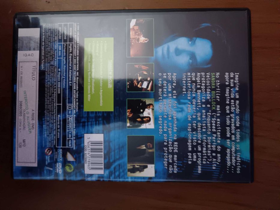 filme dvd original - a rede