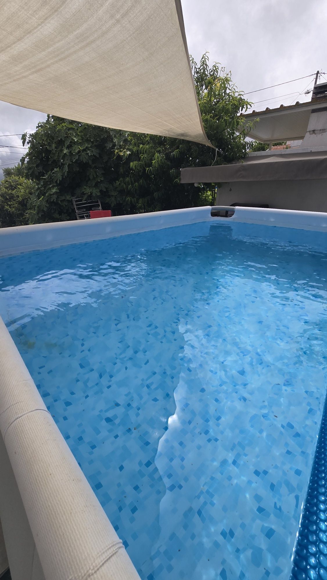 Piscina Bestway Power Steel - Usada em Perfeito Estado