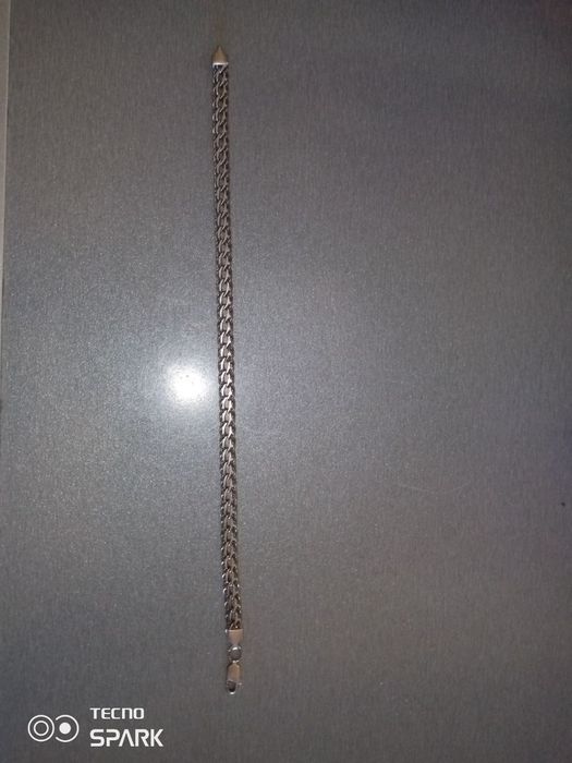 Браслет срібний бісмарк 9 грм 22см