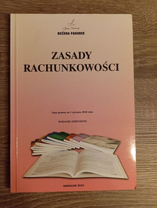 Bożena Padurek - Zasady rachunkowości
