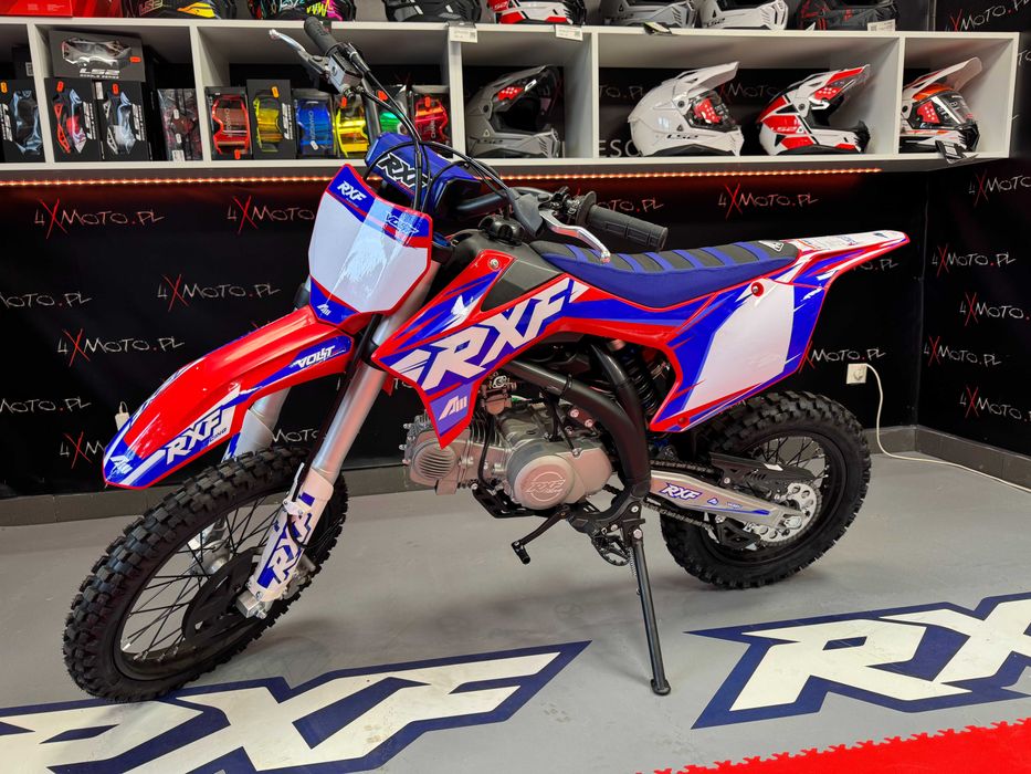 Minimotocykl Cross RXF 140 open koła 17/14 nowy - tylko 1 szt