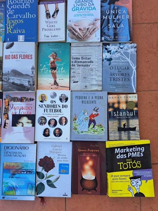 35 livros de vários temas