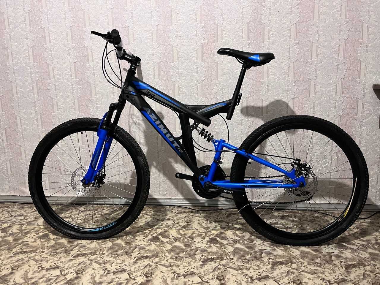 Горный велосипед Azimut Power 26"D рама 19,5"собран на 80%