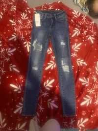 Spodnie jeans rozm xs