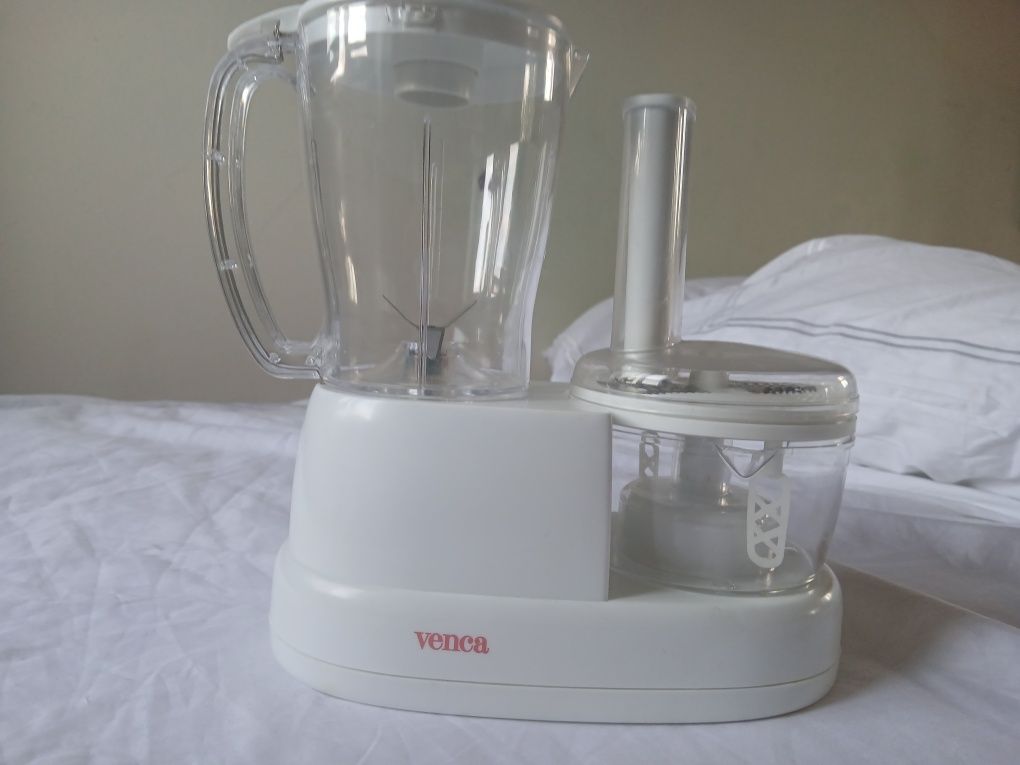 Mini liquidificador e processador portátil