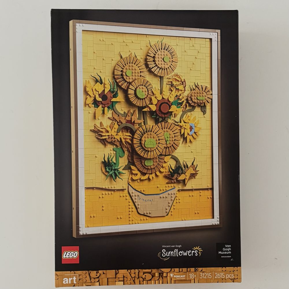 LEGO 31215 Art - Słoneczniki Vincent van Gogh klocki nowe oryginalne