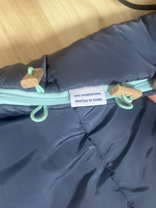 Śpiworek niemowlęcy do gondoli wózka fotelika lela blanc kamper bus