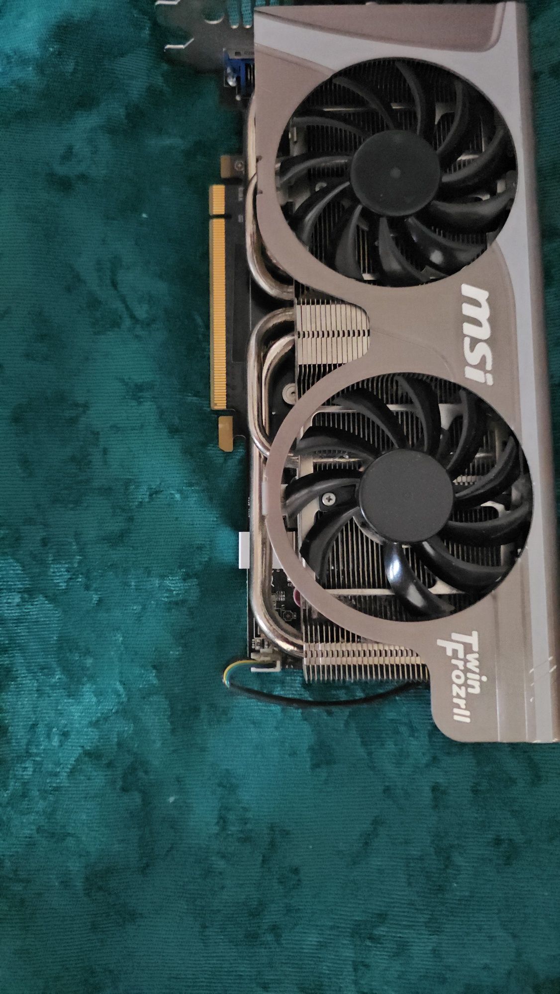 Видеокарта MSI GTX560 (1Gb GDDR5 256bit DVI mini HDMI) N560GTX БУ