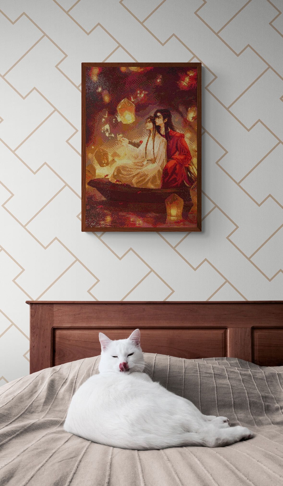 Obraz diamentowy 50x70 Heaven Official’s Blessing Hua Cheng i Xie Lian